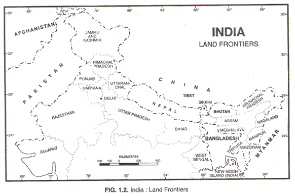 India: Land Frontiers