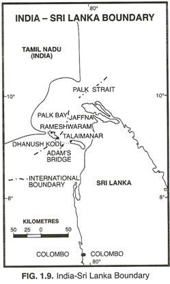India-Sri Lanka Boundary