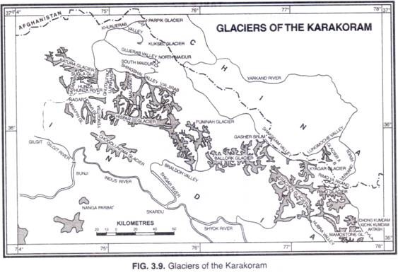 Glaciers of the Karakoram