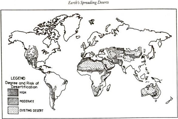 Earth's Spreading Deserts